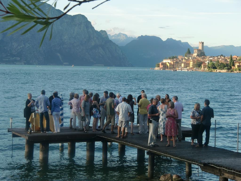 Beach Hotel Du Lac Malcesine Exterior foto